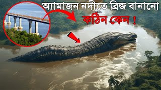 অ্যামাজন নদীতে ব্রিজ বানানো অসম্ভব কেন | Why Amazon River Has No Bridge