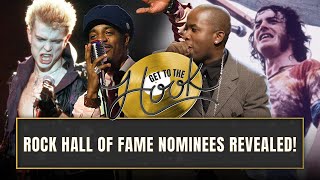 Rock \u0026 Roll Hall of Fame Nominees 2025 | Get To The Hook