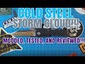 COLD STEEL STORM CLOUD Knife Review: MOD, TEST, AND MR. FINGERCUT!!!