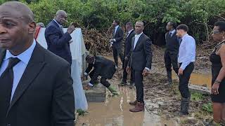 Entombment of Mr. David Allert from Petite Carenage, Carriacou