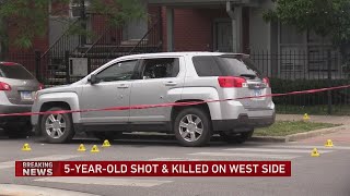 5-year-old girl shot and killed in parked car on Near West Side, police say