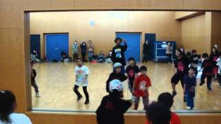 HIPHOP DANCE　2015　2.14　土曜日　木下　RISE　キッズクラス