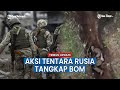 Beredar Video Detik detik Tentara Rusia Tangkap 2 Bom Drone dari Ukraina lalu Dilempar dan Meledak