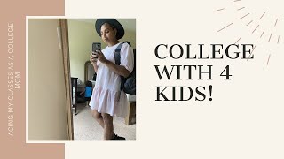 COLLEGE MOM | HOW I ACED MY CLASSES WITH 4 KIDS!