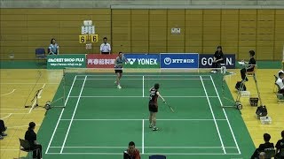 中西 貴映(日本ユニシス) vs 橋本 由衣(NTT東日本)WS 2回戦 ランキングサーキット2018