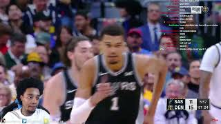 FlightReacts To SPURS at NUGGETS | FULL GAME HIGHLIGHTS | April 2, 2024!