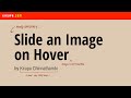 Slide an Image on Hover Using a CSS Transition