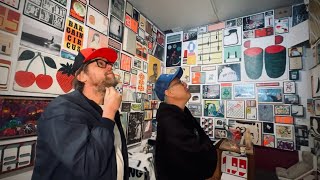 BARRY MCGEE EXHIBITION WALKTHROUGH AT THE HOLE LA WITH ALBERT REYES AND ERIC NAKAMURA