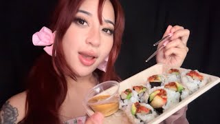 ASMR Sushi Mukbang 🍱 (Eating Sounds)