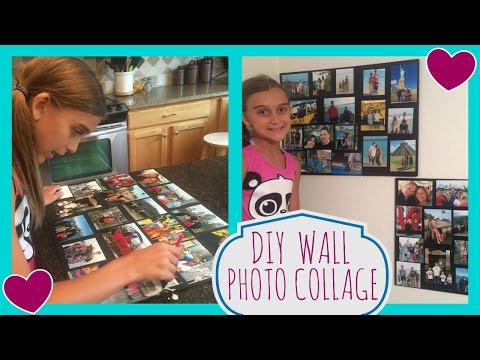 DIY PROJECT: WALL PHOTO COLLAGE DIY PROJECT: WALL PHOTO COLLAGE