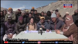 Samagra Teachers in Kargil Urge Authorities to Extend Service Contracts