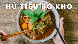 Cách Nấu Hủ Tiếu Bò Kho | ASMR Cooking | Culinary Frank