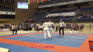 2nd KWU EC, 1/2 -55kg Teona Gazdeliani (Spain) - Iuliia Lemikh (Austria, aka)