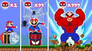 Super Mario Bros. But Wonder Rainbow Seed Make Mario Spider Stronger | 2TB Story Game