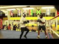 3x state wrestling champion brandon turner vs amateur boxer deisel sparring session