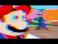 Hotel Mario Intro in Rainbow Pattern