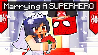 Getting MARRIED to a SUPERHERO in Minecraft!