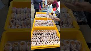 Selling donuts | Menjual donat #makanan #food