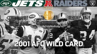 Gruden's Last Playoff Win With Raiders! (Jets vs. Raiders, 2001 AFC Wild Card) | Vault Highlights