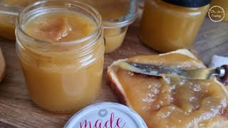 معجون التفاح بطريقة احترافية مربى التفاح || المطبخ التونسي confiture de pommes