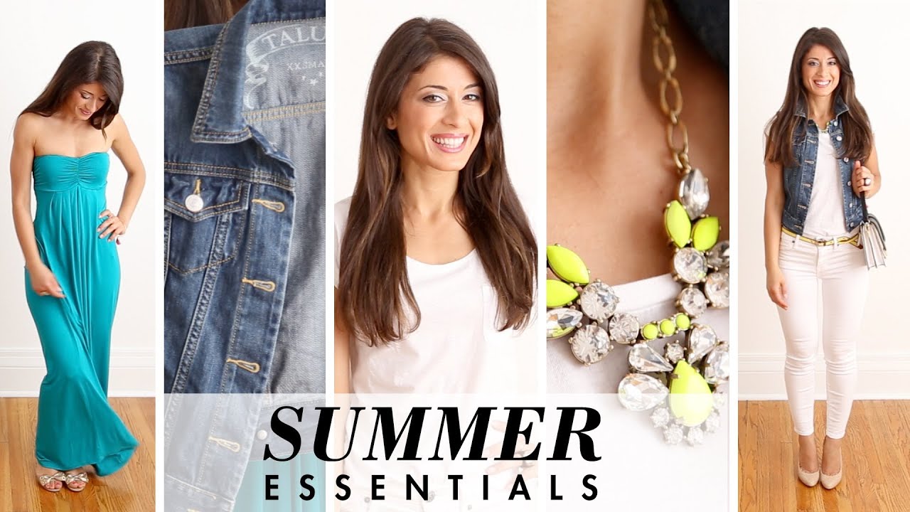 Summer Essentials Youtube