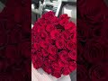 A large bouquet of red Ecuadorian roses #roses #redroses #Ecuador #florist