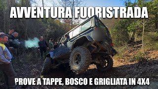 AVVENTURA FUORISTRADA 🚛 | PROVE ESTREME E GRIGLIATA 🍖 NEL BOSCO! 🌲 | BORDERLINE 4X4