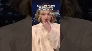 Emma Myers' Favorite Seventeen Song Recommendation #trending #shorts #emmamyers