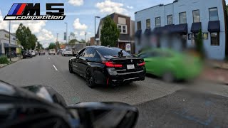 TWO BMW’S TERRORIZING THE CITY WITH CRAZY EXHAUST!!