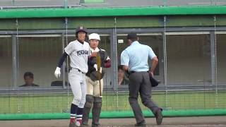 【横浜の2年生内野手/左中間2点タイムリー二塁打】2019/06/08横浜高2年生・鬼頭 勇気 (みたけ台中※横浜保土ヶ谷ボーイズ)