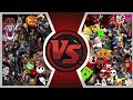 CREEPYPASTA vs HALLOWEEN MOVIE TOTAL WAR! Cartoon Fight Club Episode 340
