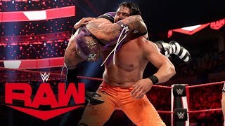 Andrade vs. Rey Mysterio – U.S. Title Match: Raw, Jan. 6, 2020