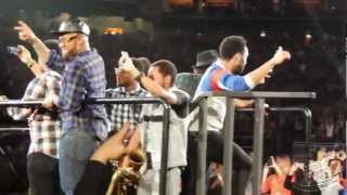 Bruno Mars Houston Rodeo 2013 Leaving with the Hooligans! HD
