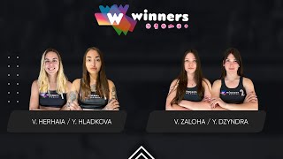 Winners Beach Volleyball. Women. V. Herhaia / Y. Hladkova - V. Zaloha / Y. Dzyndra 03.01.2025