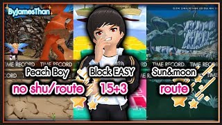 TalesRunner - Peach Boy (no shu/route)/Block easy(15+3)/Sun\u0026moon(route)