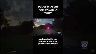 Police chase in Florida with a twist