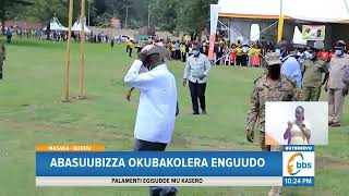 Pulezidenti Museveni Alambudde Abe Masaka, Abasuubizza Okubakolera Enguudo