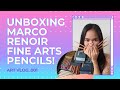 First Vlog | Unboxing of Marco PH Art Materials Gifts