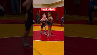 Wrestlers Sneak Attack Fails Miserably😱 #shortvideo #shorts