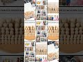 bring your imagination to life with our 50 piece unpainted wooden peg dolls set – perfect for cra...