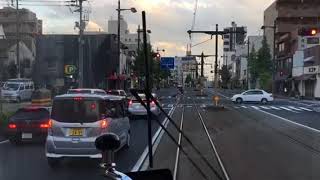 Japanese Tram - Okayama Electric Tramway - Higashiyama Line