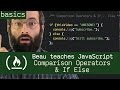 Comparison Operators & If Else - Beau teaches JavaScript