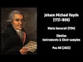 [Sheet music] Johann Michael Haydn (1737-1806) - Nimis honorati (1784)