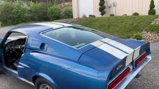 1967 Shelby GT500 Acapulco Blue 4 Speed