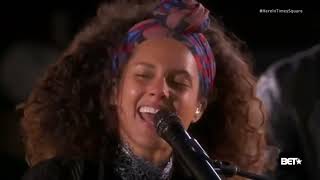 Alicia Keys - No one (2007) Live New York Here in Times Square 2016