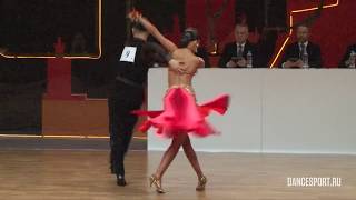 Oleg Chzhen - Alina Ageeva, RUS, 1/2 Samba