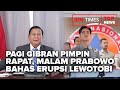 TOP NEWS OF THE DAY : Pagi Gibran Pimpin Rapat, Malam Giliran Presiden Prabowo Bahas Erupsi Lewotobi