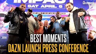 DAZN Launch BEST BITS | AWKWARD Whyte \u0026 Joyce moments, Okolie reveals Madonna BEEF with Riakporhe 😳😂