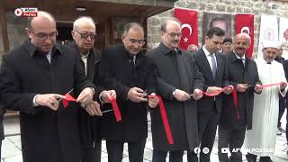 Afyon Sandıklı'da geçmişi Germiyanoğulları'na dayanan bu camii yeniden hizmete açıldı!