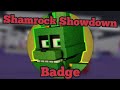 How to get the Shamrock Showdown Badge | FNAF RP World | Roblox